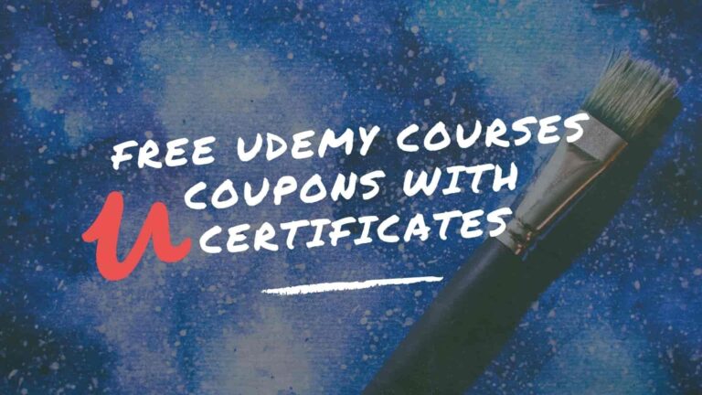 Free Udemy Courses With Certificates
