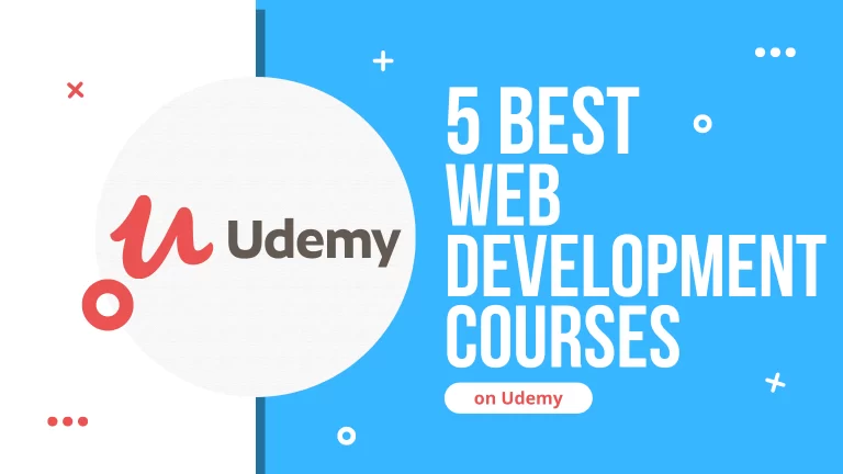 best web development courses on udemy