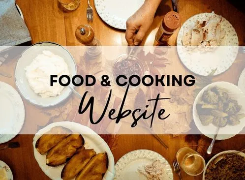 Cooking and Food Website niches for blogging