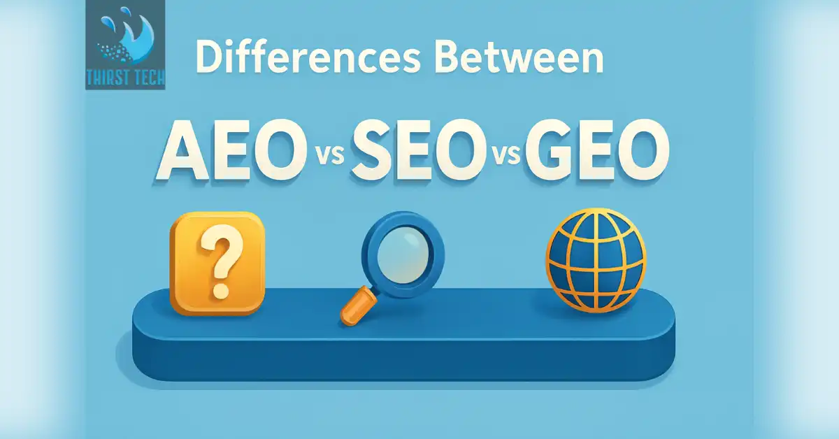 What Is the Difference Between AEO vs SEO vs GEO